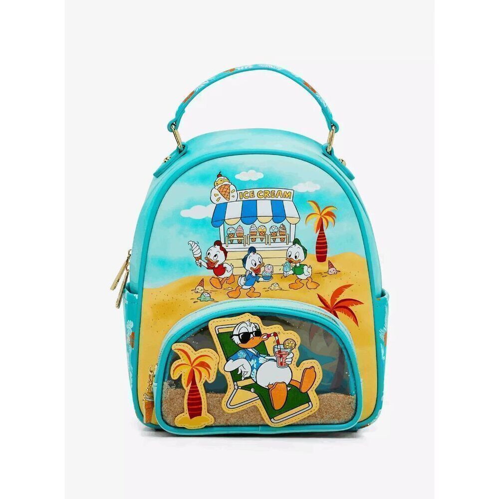 Disney Donald Duck 90th Anniversary Beach Mini Backpack